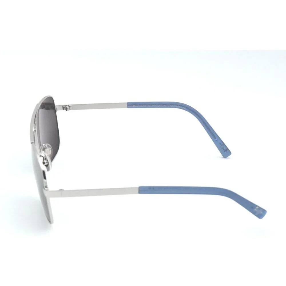 Maui Jim COMPASS MJ714-17 Silver Frames & Blue Arms / Neutral Grey  Pola…